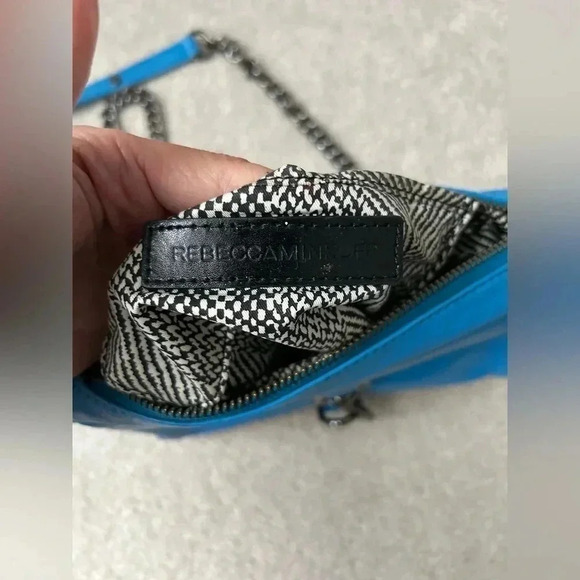 Rebecca Minkoff Mini MAC Clutch royal blue - Picture 7 of 13